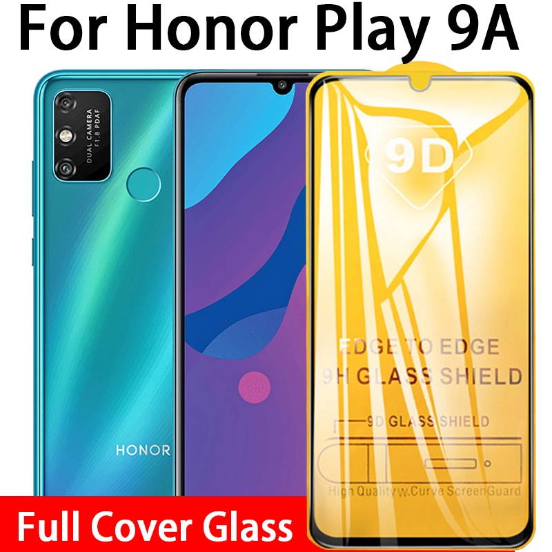 9D Full Glue Tempered Glass on for Huawei Honor Play 9A 9 A play9 a paly9a 6.3'' Screen Protector 9H Protective Film Safety Glas