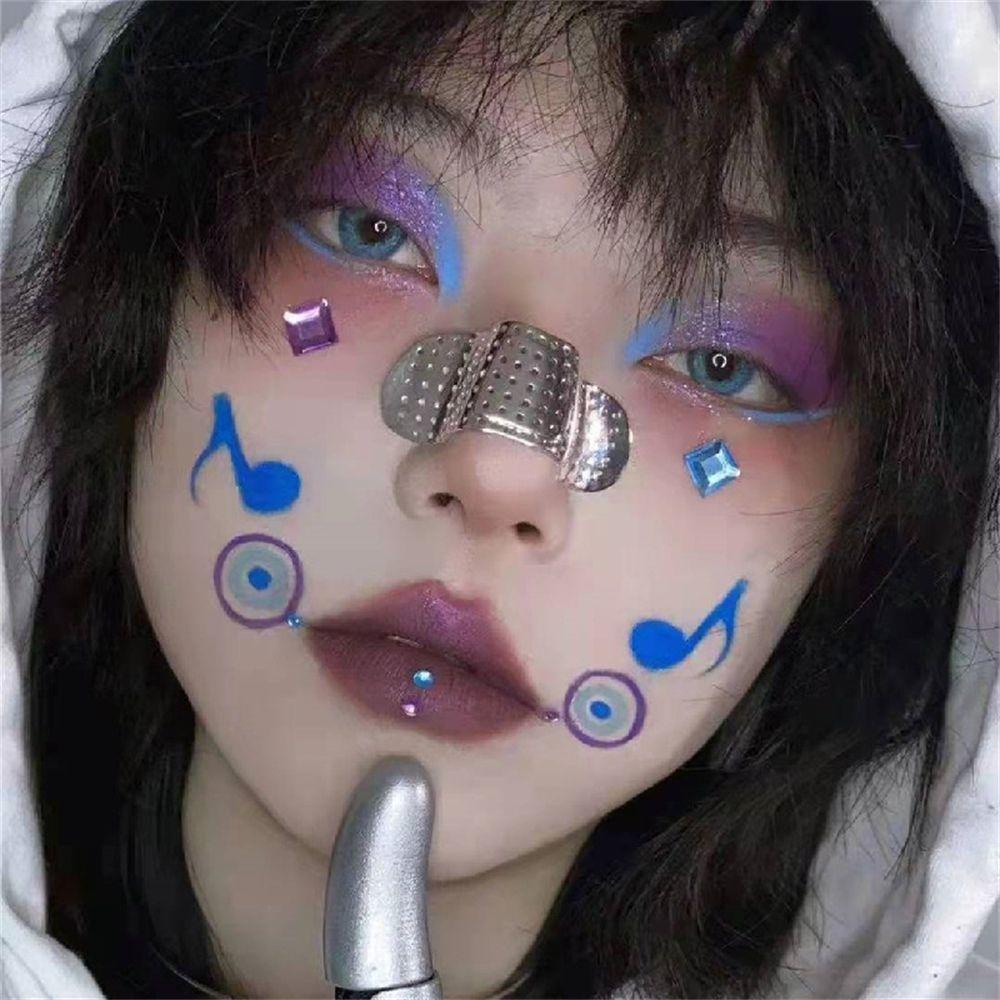 SUMU Kẹp Mũi Không Cần Xỏ Lỗ Thời Trang Thích Hợp Đi Hộp Đêm