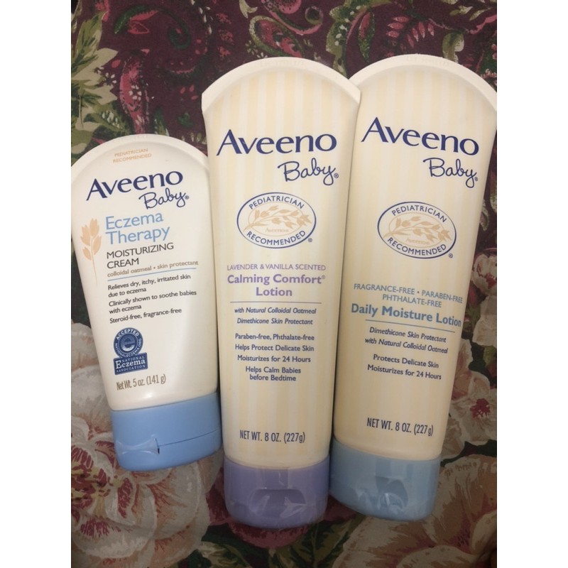 (có bill) kem dưỡng ẩm Aveeno baby 227g