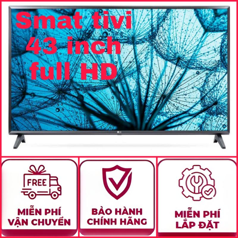 Smat Tivi LG 43LM6360PTB < Giá rẻ > chính hãng BH 24 tháng tại nhà trên toàn quốc