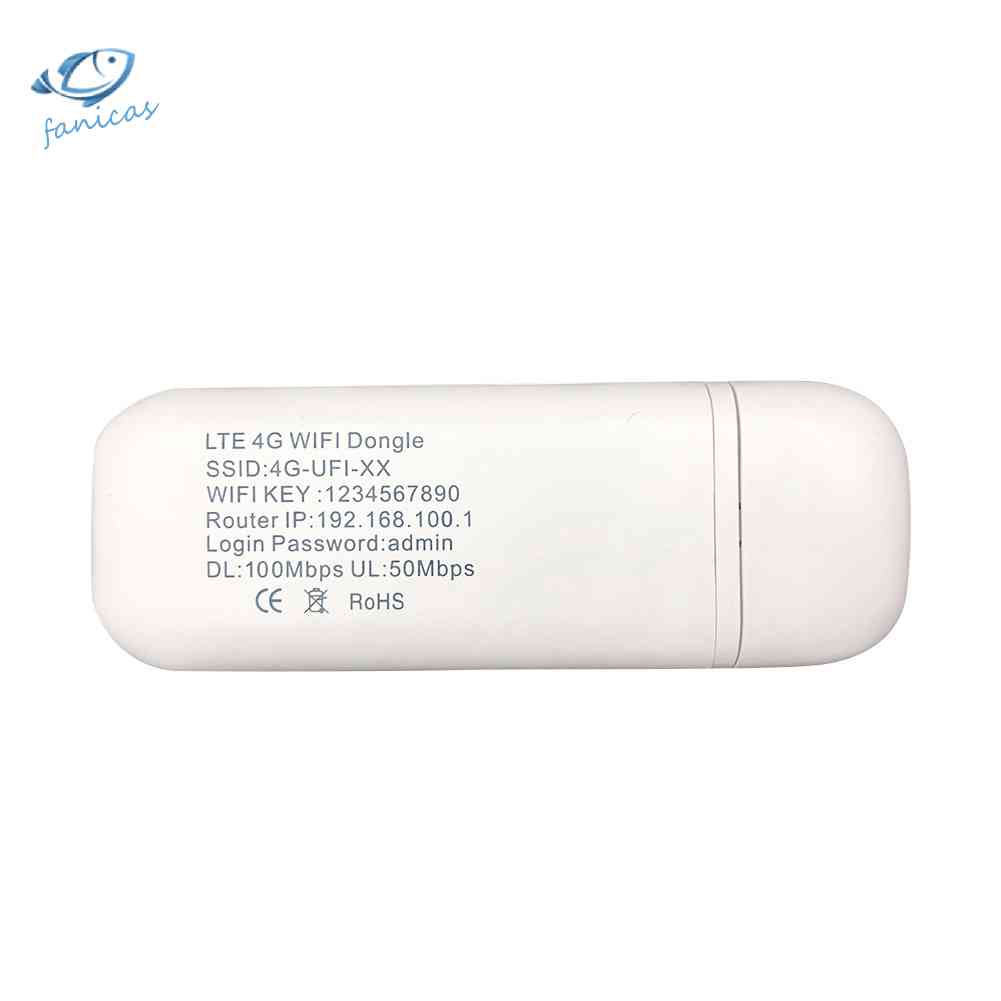 Usb Phát WiFi 4G LTE Có Thẻ Tín Hiệu 150Mbps 4G