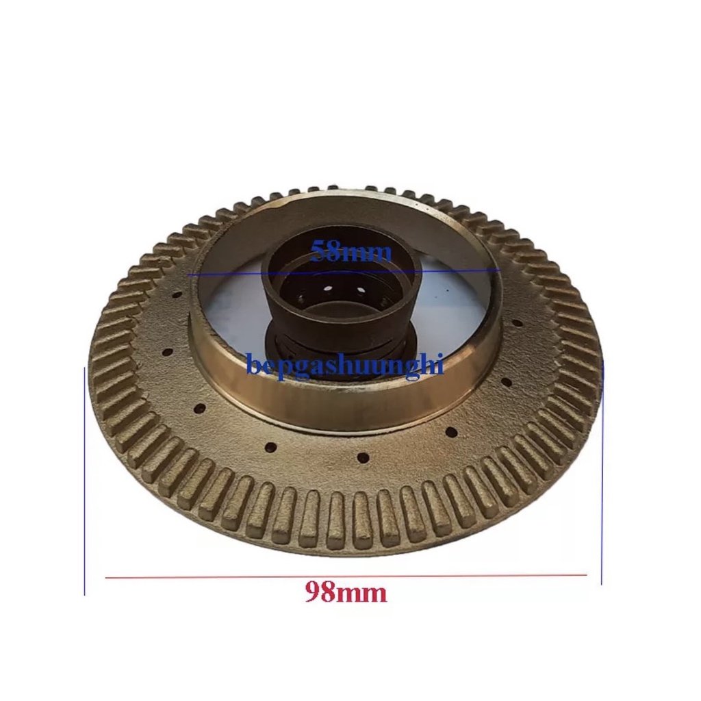 Điếu Gang + Sen đồng thay thế Bếp Gas Electrolux 728-729