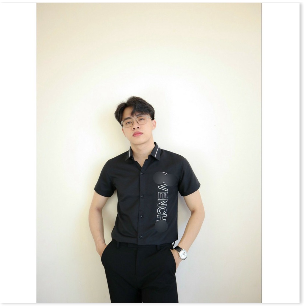 Áo sơ mi in thêu NGẮN TAY DÀNH CHO NAM NỮ CỰC ĐẸP KOKO MI FASHION