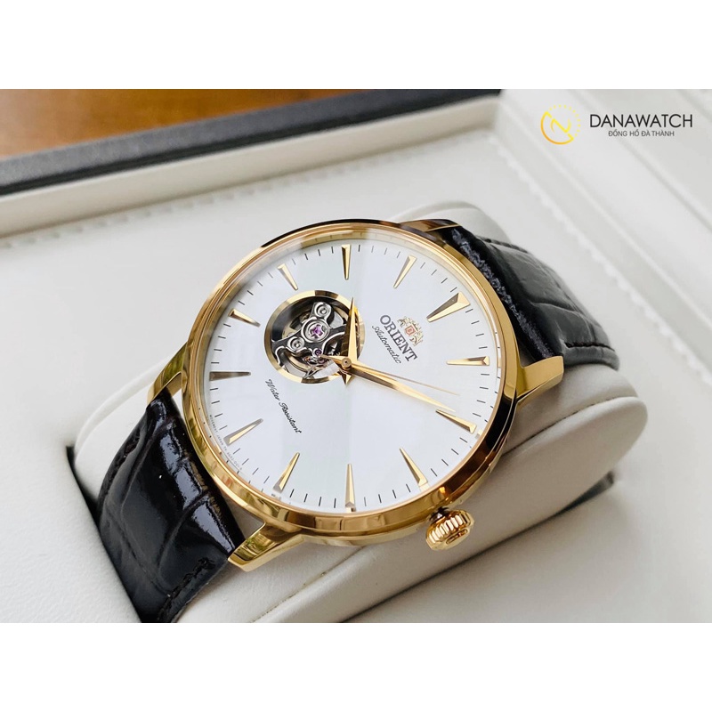 Đồng hồ nam Orient Esteem Gen 2 FAG02003W0 chống nước thiết kế mạ vàng PVD sang trọng chất liệu da mềm mại độ bền cao