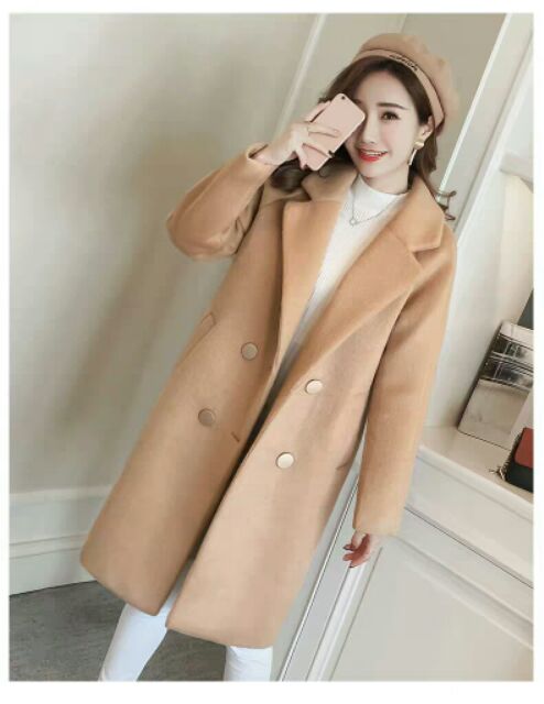 Áo dạ lông thỏ siêu đẹp