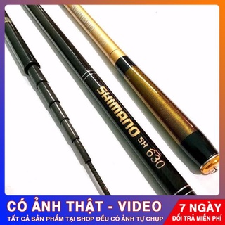 🟢 cần câu tay shimano 5h cuốn chỉ 3m6 , 4m5 , 5m4 , 6m3 🟢