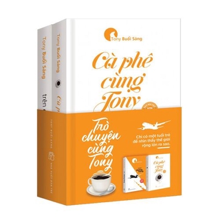 Sách Combo Trò Chuyện Cùng Tony 2 Cuốn Cà Phê Cùng Tony + Trên Đường Băng