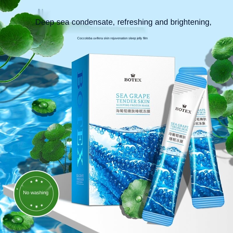 [Hàng mới về] Mặt nạ ngủ dưỡng ẩm làm sáng da se khít lỗ chân lông chăm sóc làn da | BigBuy360 - bigbuy360.vn