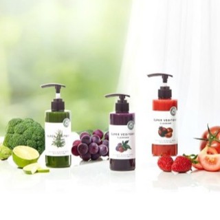 Sữa Rửa Mặt Rau Củ 3 in 1 Tẩy Trang - Rửa Mặt - Thải Độc Tố Byvibes Wonder Bath Super Vegitoks Cleanser 300ml