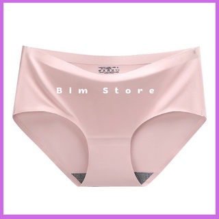 Quần lót nữ ĐÚC SU cao cấp không viền thun lạnh siêu mỏng mịn cạp ép không lộ BIM Size 35-65kg M14