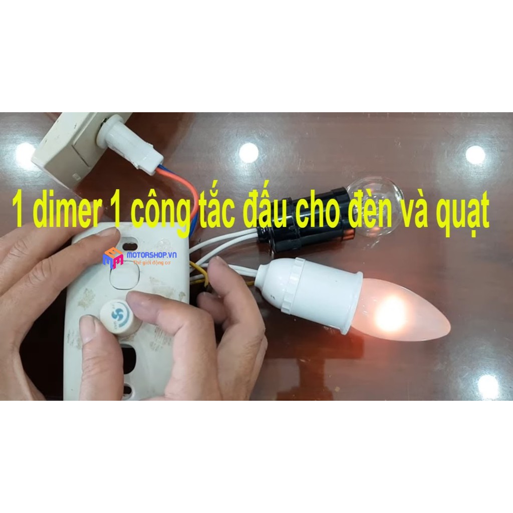 MTS Dimmer Bộ Điều Khiển Quạt Trần 220V 1000W - Chiết áp quạt trần