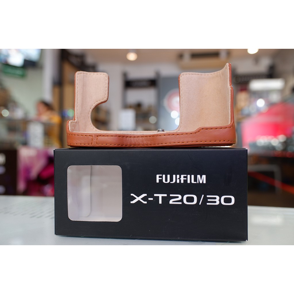 Halfcase Fujifilm cho máy ảnh X-T10 X-T20 X-T30 l Halfcase Fujifilm X-T10 l Máy ảnh X-T30 l X-T20 - Chính Hãng Fujfifilm