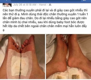MIẾNG DÁN THẢI ĐỘC CHÂN THÁI LAN