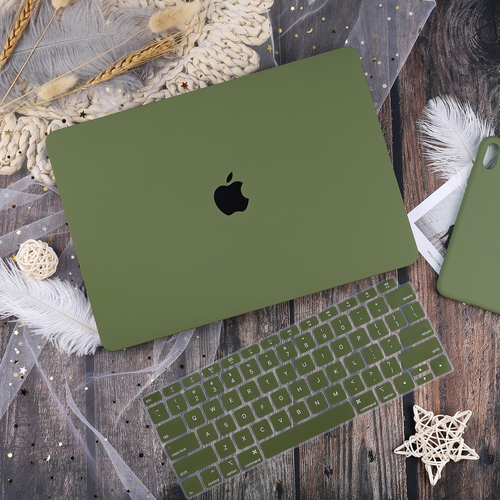 Giảm 70% Ốp Nhựa Cứng Batianda Cho Macbook , Dark Green,Air13:A1466/A1369 _Giá Gốc_ 375000 - 14K200