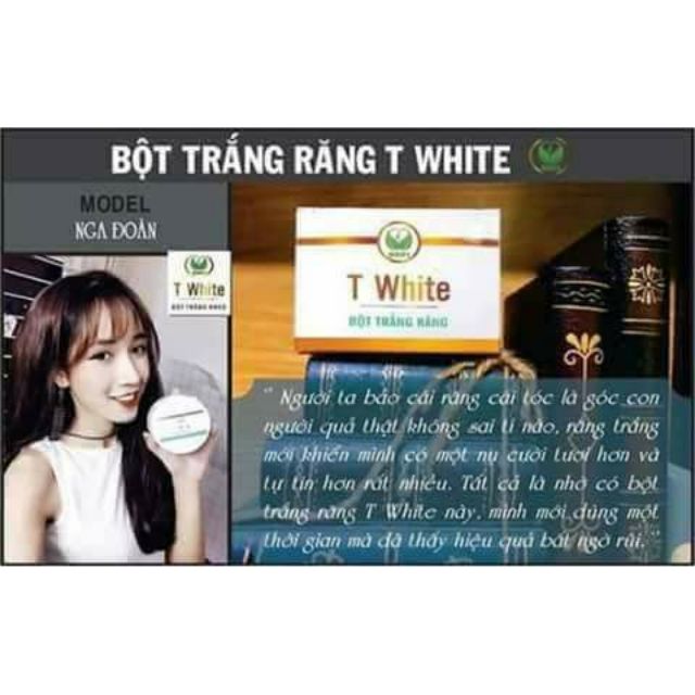 Bột trắng răng t white