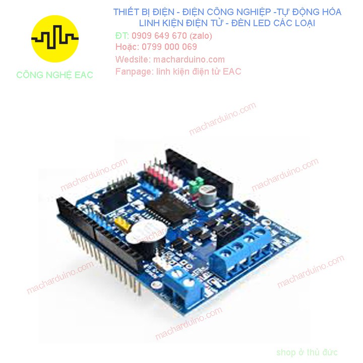 Mạch Arduino Motor Shield L298P UNO 328