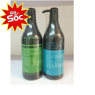 Dầu Gội Cặp Kafen, Cặp Dầu 1 Gội Và 1 Xả Kafen Phục Hồi Mái Tóc Hư Tổn Từ Gốc Đến Ngọn Mã 01
