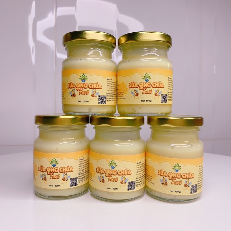 Sữa ong chúa tươi nguyên chất 100% - trắng sáng, căng mịn, giảm nám, bồi bổ dức khoẻ, tăng cường sinh lý | Bột Natural