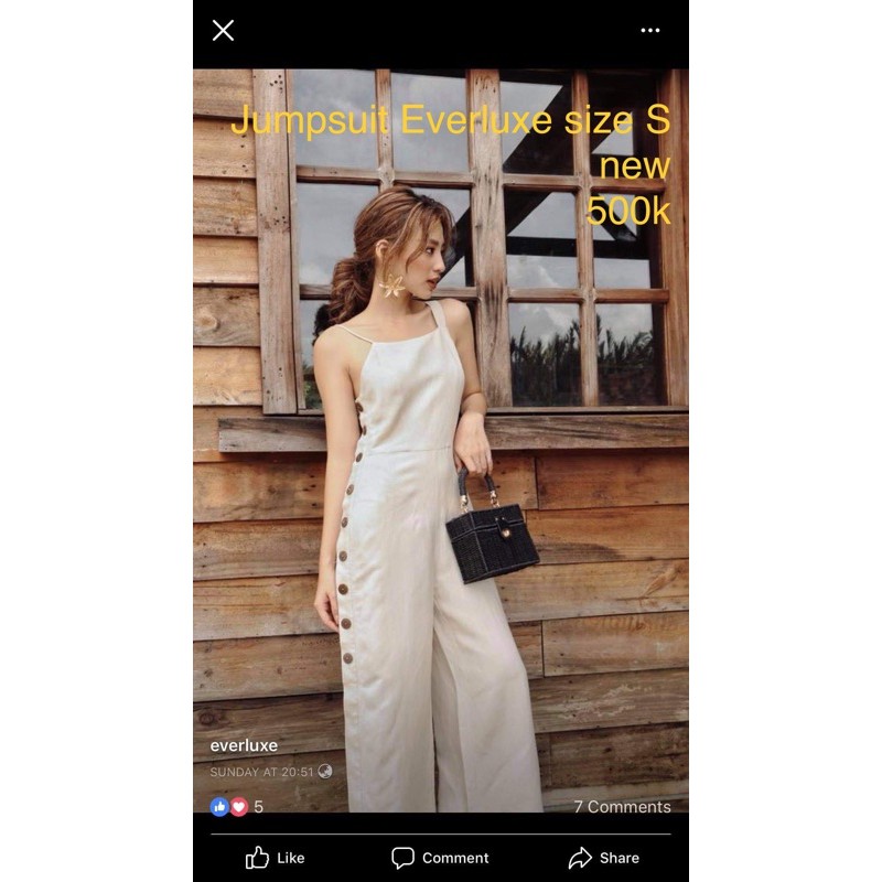 THANH LÝ JUMPSUIT HÀNG THIẾT KẾ EVERLUXE