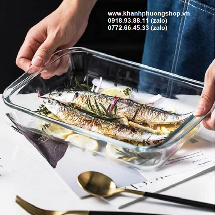 Khay thủy tinh lock&lock - khay thủy tinh lock