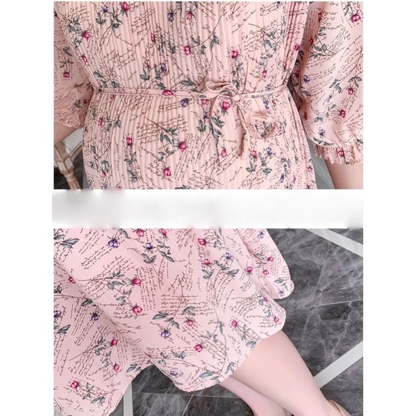 ĐẦM BẦU DẬP LI HOA NHÍ MÀU XINH, cam kết y hình, không giống hình hoàn tiền 100%