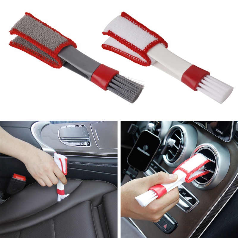 Chổi Quét Bụi Làm Sạch Máy Điều Hòa Xe Hơi Bằng Sợi Micro Tiện Dụng