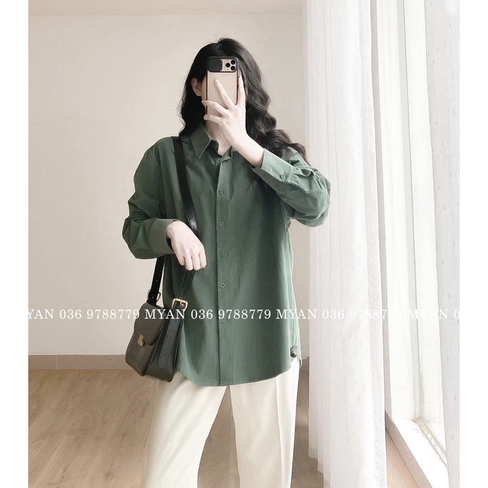 [ CHUBBY BIGSIZE ] ÁO SƠ MI LỤA BIGSIZE