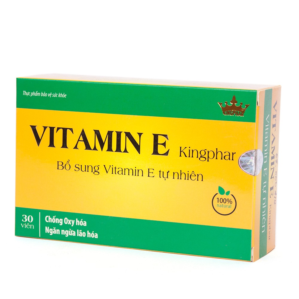 Vitamin E Kingphar – Bí quyết dưỡng da từ sâu bên trong | BigBuy360 - bigbuy360.vn
