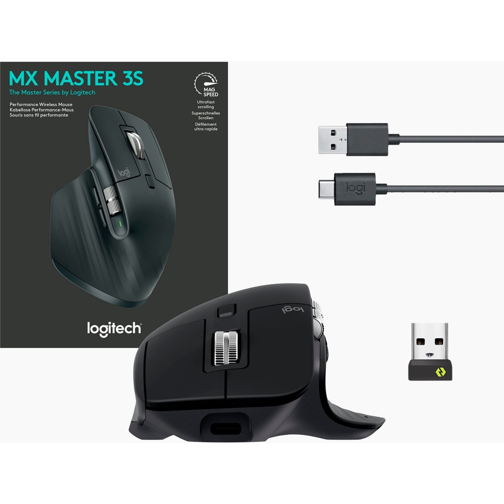 Chuột Logitech MX Master 3S  - Bảo hành 12 tháng