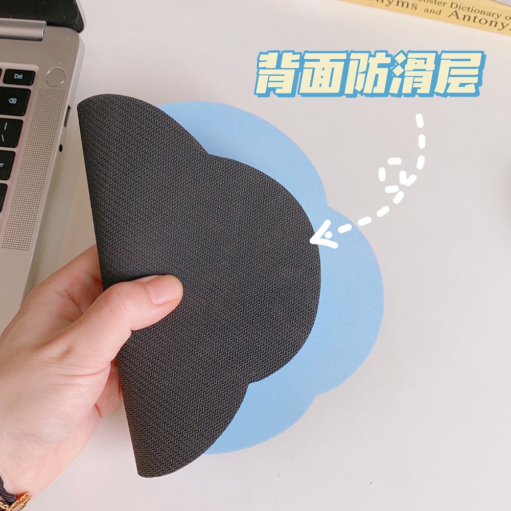 Miếng Lót Chuột Chống Thấm Nước Hình Đám Mây Dễ Thương