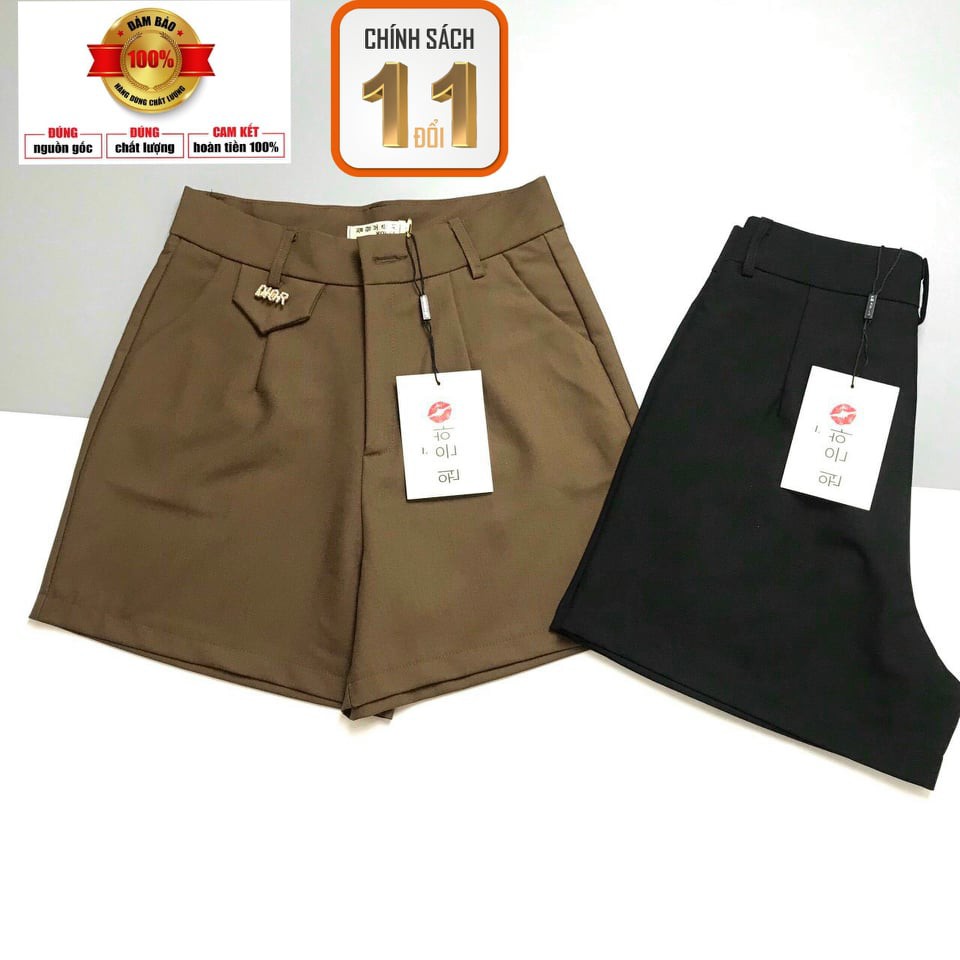 Quần Short Nữ Cao Cấp. Phong Cách Trẻ Chung.Chất vải Cotton 2 Biên. Sang Trọng-Lịch Lãm.Thoáng Mát Thấm Mồ Hôi Tốt