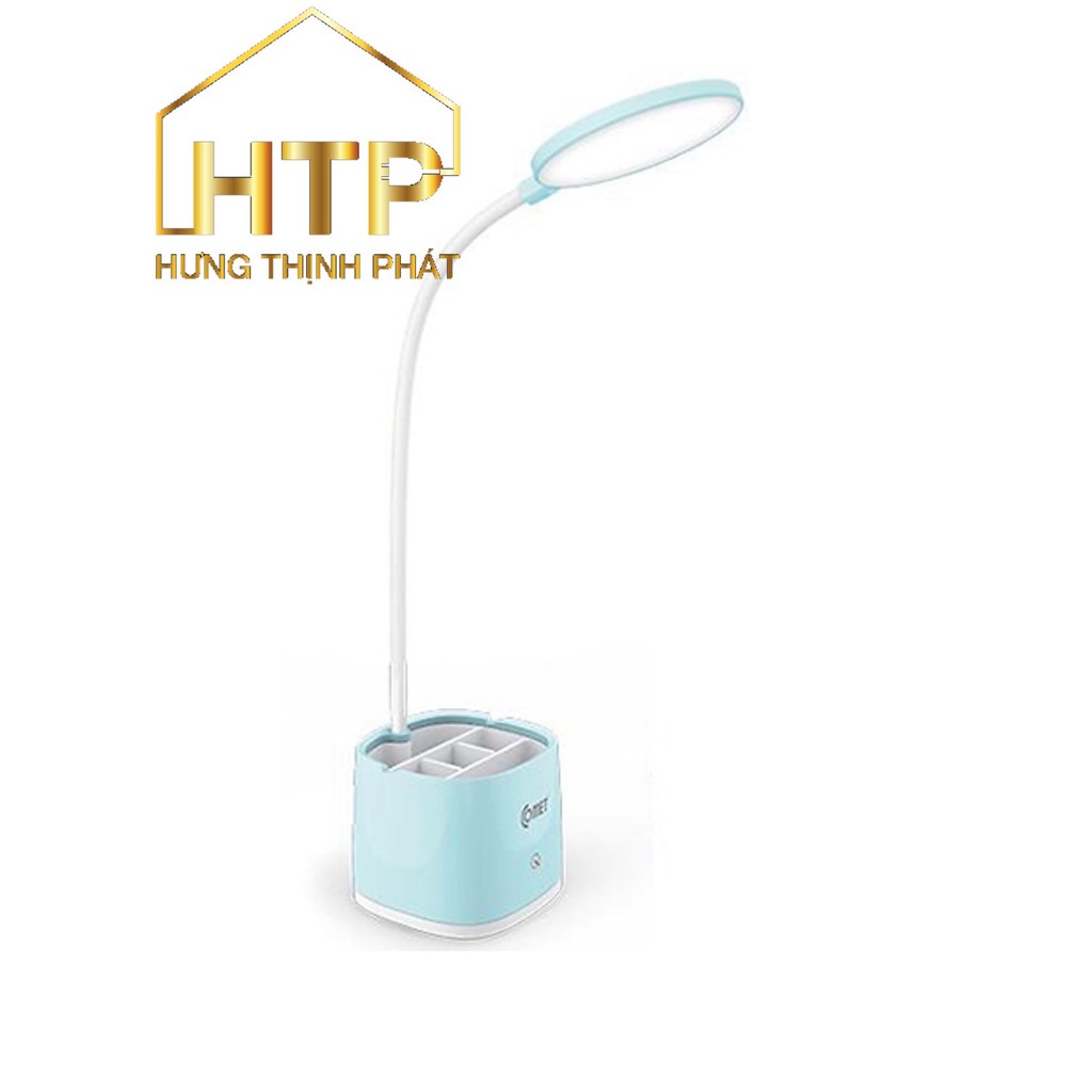Đèn Bàn Led Comet CT178 2 màu (Trắng/Xanh) [HÀNG CHÍNH HÃNG BH 1 ĐỔI 1]
