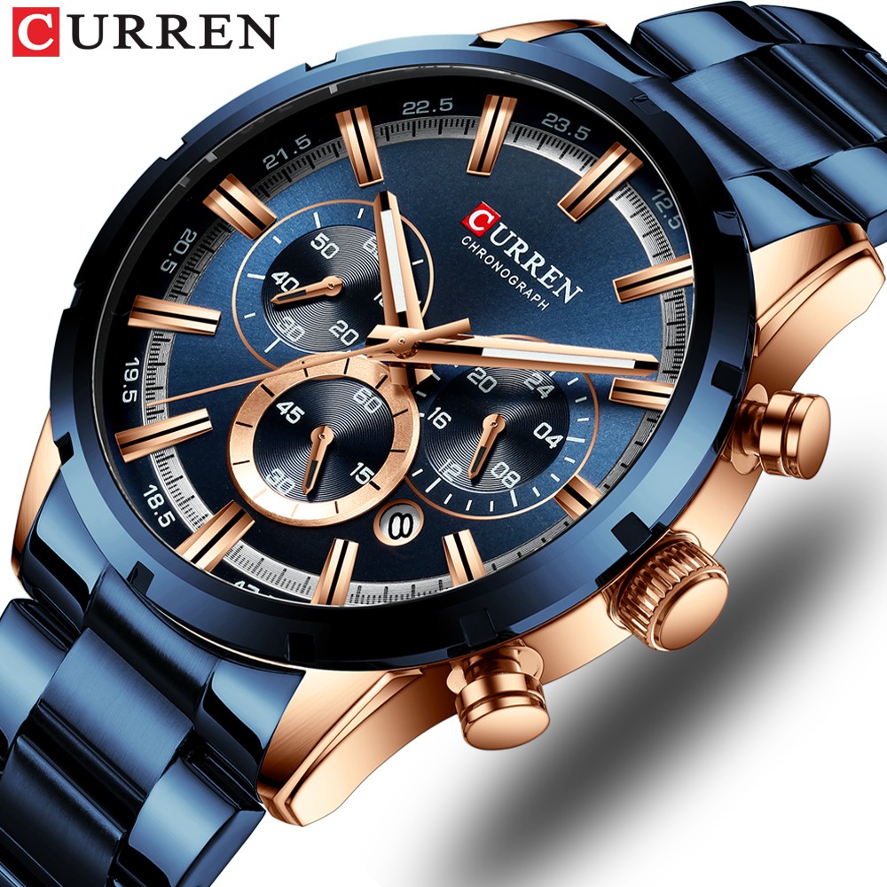 CURREN Casual Men Sport Watch 30M Water resistant