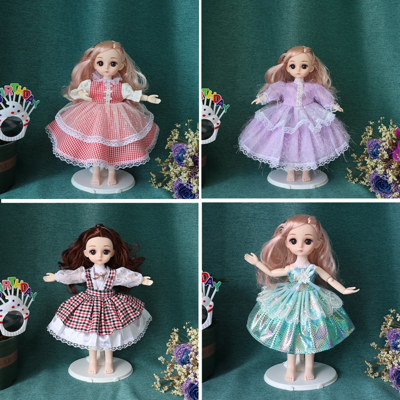 Đầm Cưới Cho Búp Bê Barbie Ttd363 30cm