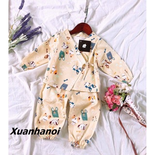 Bộ Yukata dài tay