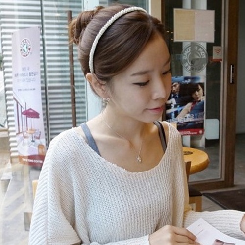 Khuyên tai hình trái tim đính đá phong cách thanh lịch dành cho nữ