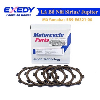 Bộ lá bố nồi Sirius/Jupiter zin hãng Exedy