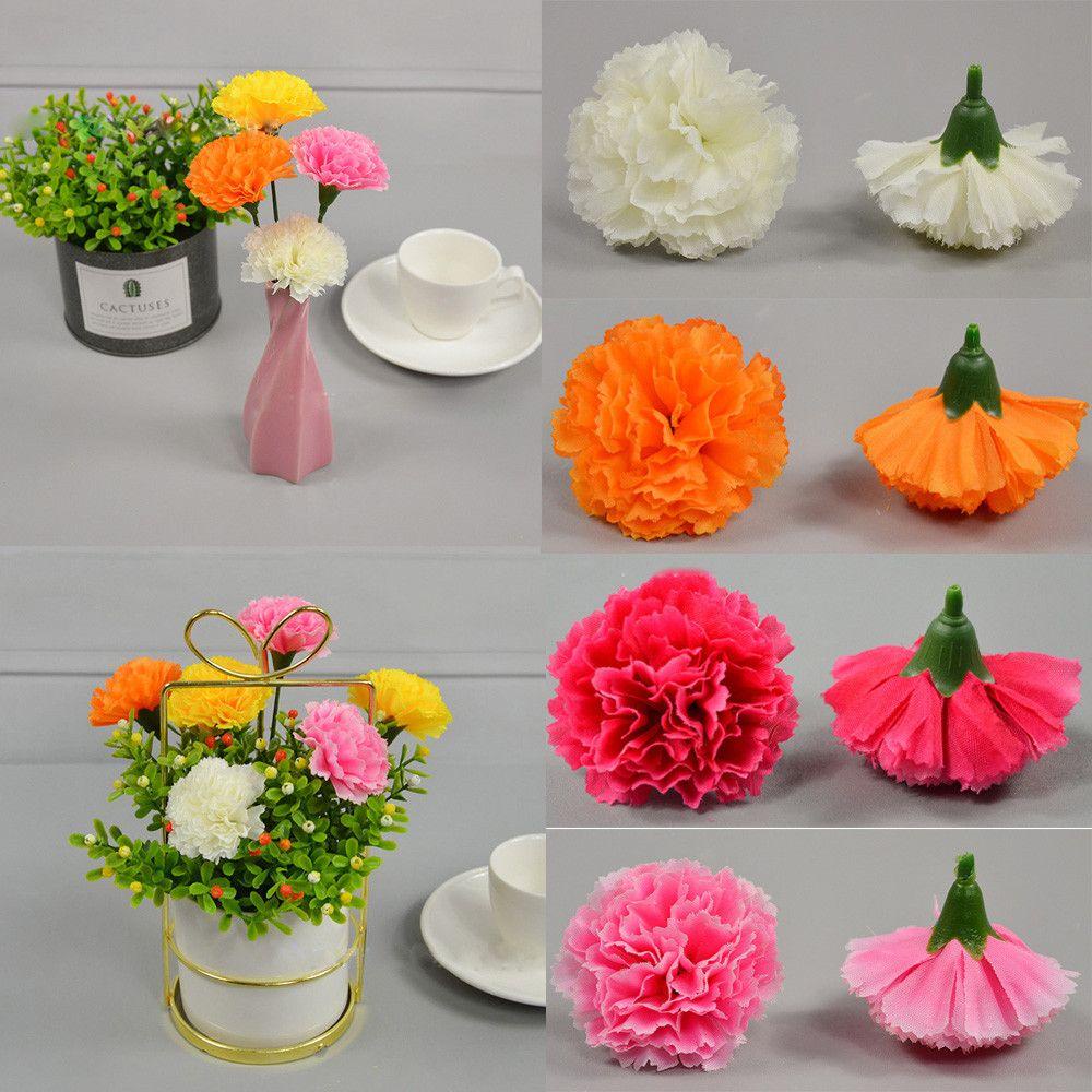 LONTIME Set 10 Bông Hoa Giả Trang Trí Tiệc Cưới / Giáng Sinh