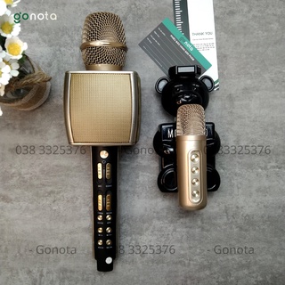 Micro Karaoke Bluetooth Ys 98 | Song Ca 2 Mic | Hát Nghe To Rõ Ở Ngoài Trời | Tiện Lợi Khi Tụ Hợp Gia Đình - Du Lịch