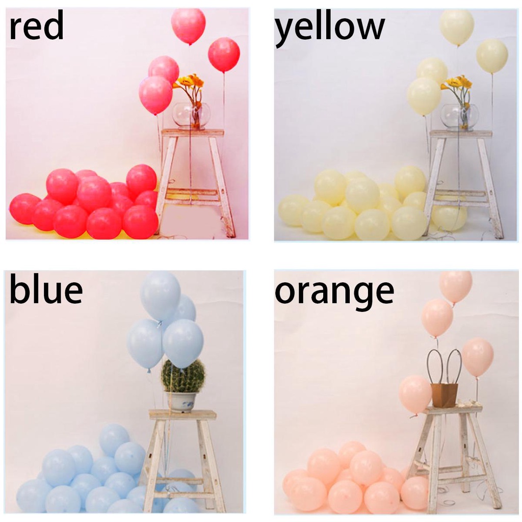 Sỉ Bóng Bay Màu PASTEL [macaron] 100 quả 10” 25cm siêu đẹp, super rẻ SỈ 30K