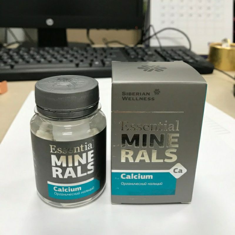 Viên uống bổ sung Canxi, Kẽm, vitamin D3, K Essential Minerails Calcium