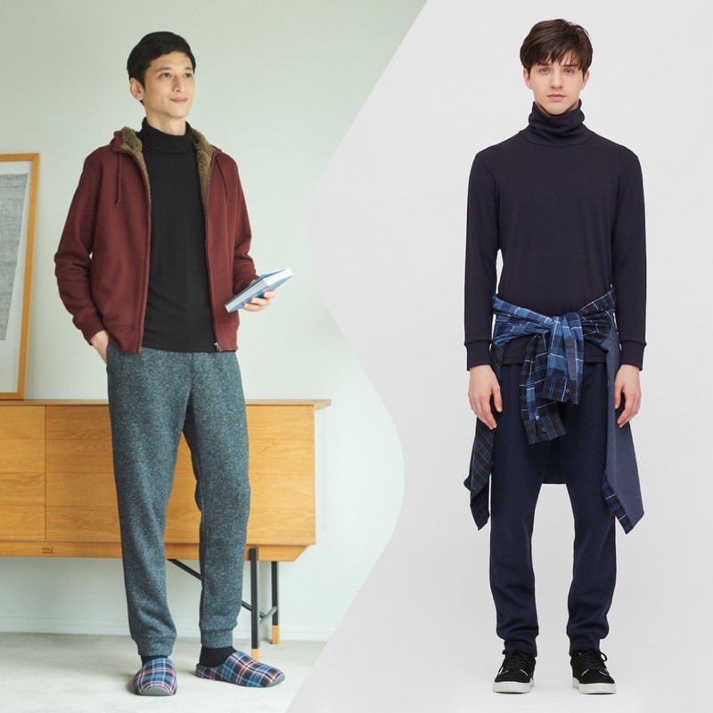 Áo giữ nhiệt heattech ultra warm nam cổ lọ UNIQLO