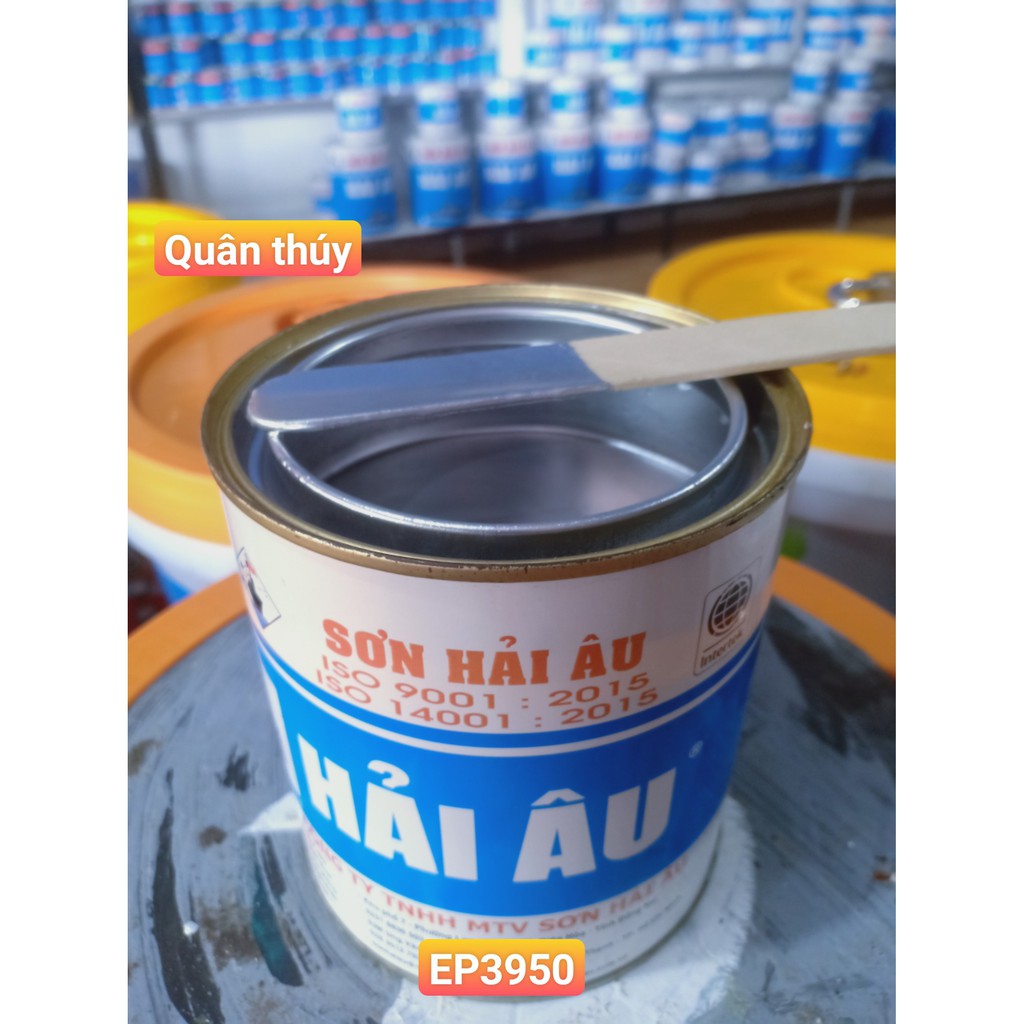 [Giá hủy diệt] Sơn kẽm Hải Âu Epoxy Màu bạc EP3950 (1L) sơn mạ kẽm 2 thành phần