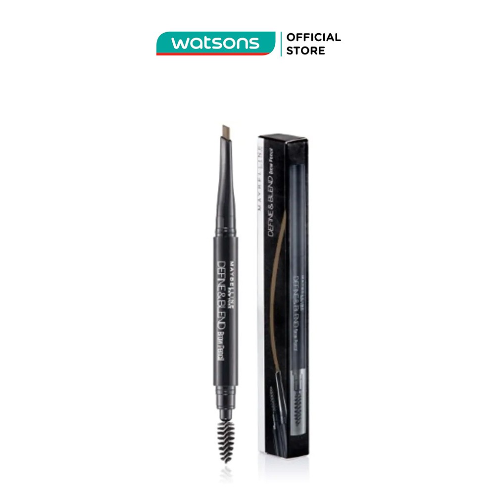 Chì Chân Mày Maybelline Define &amp; Blend Brow Pencil 0.16g - Natural Brown