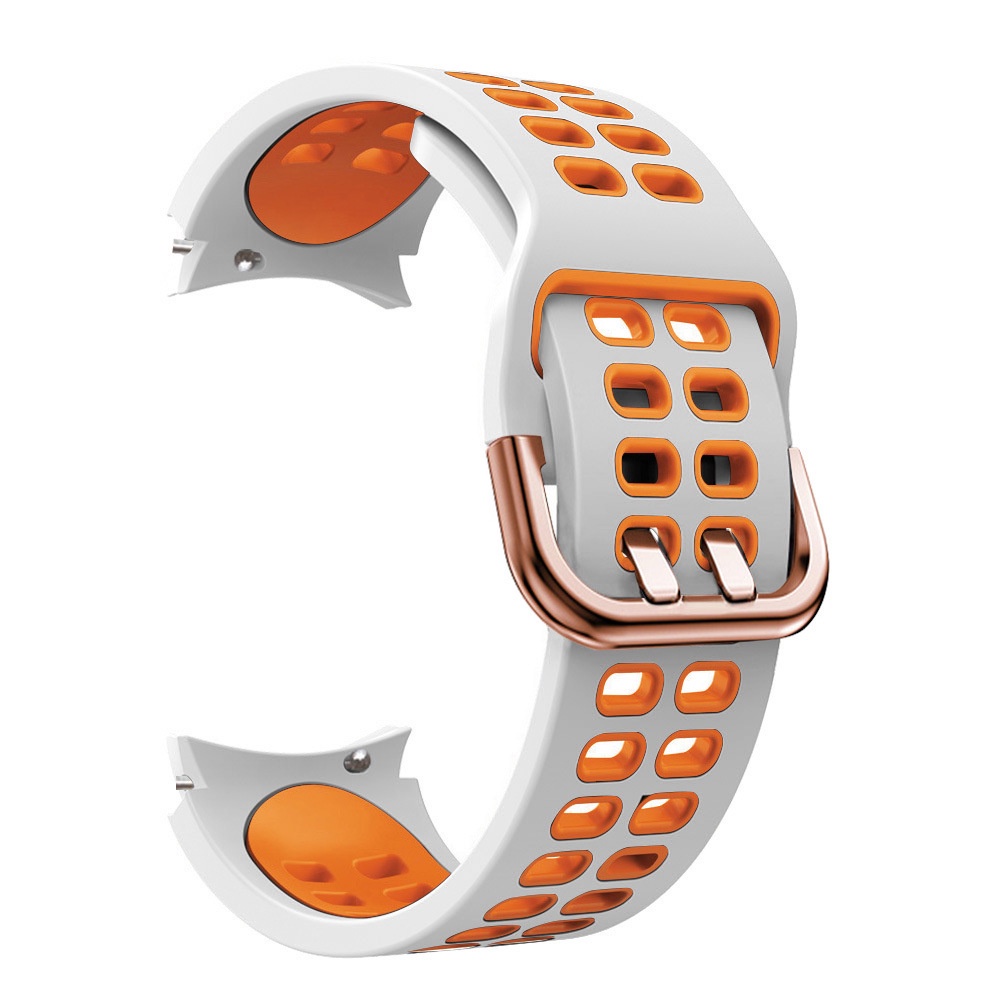 Dây silicon cao su ngàm cong đồng hồ Galaxy Watch 3 4 5 Active, Huawei GT2 GT3 GT3Pro Forerunner 245 55 SWASTORE DS03