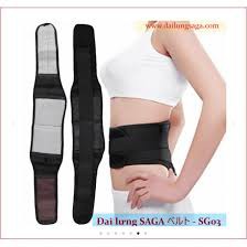 ĐAI LƯNG CỘT SỐNG SAGA ベルト- MÃ SG03 - Bảo Vệ Đĩa Đệm, Hỗ Trợ Cột Sống, Vận Động Thỏa Mái