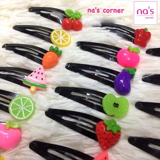 Kẹp tóc mái nhiều mẫu (kẹp bấm)