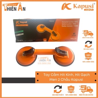 Dụng cụ hít kính, hít gạch men chân không 2 đầu kapusi- tay cầm hít kính, hít gạch men kapusi