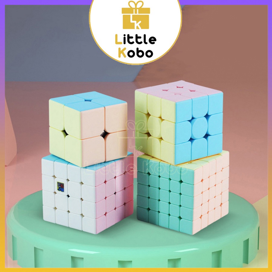 Bộ Sưu Tập Rubik MoYu Macaron 2x2 3x3 4x4 5x5 Pyraminx Rubic Biến Thể