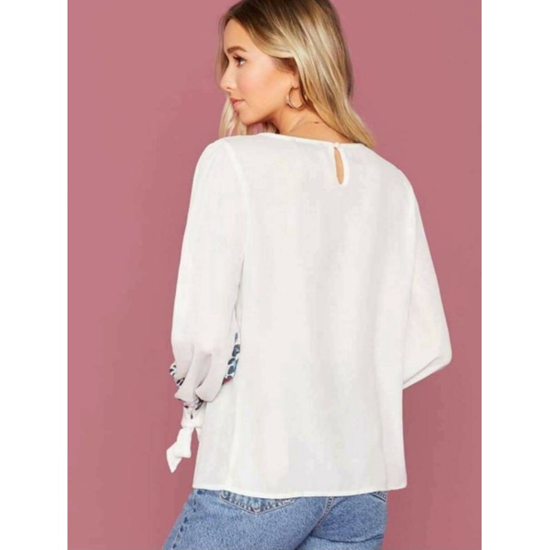 ÁO SƠ MI NỮ IN HOA SIÊU ĐẸP